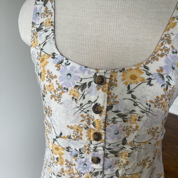 NWT American Eagle Floral midi dress - Picture 2 of 7